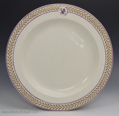 Wedgwood creamware plate