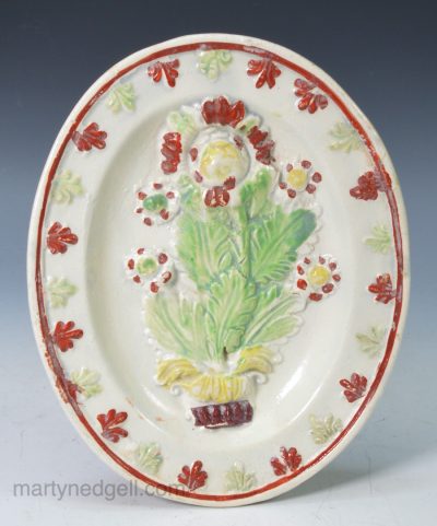 Child's toy pearlware plate