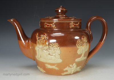 Doulton stoneware teapot