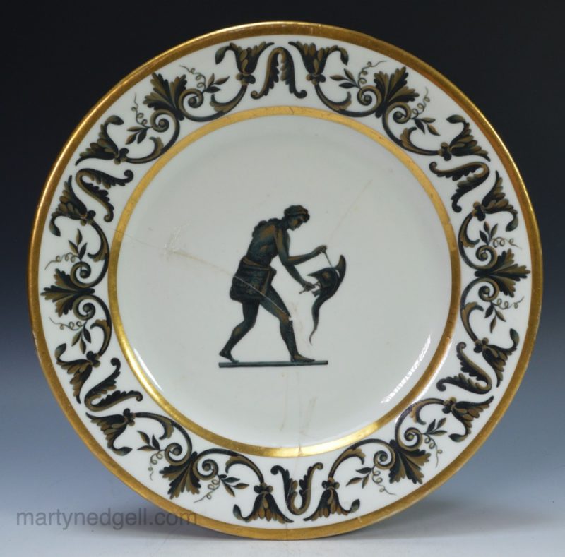 Derby porcelain plate