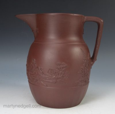 Stoneware Staffordshire jug