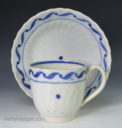 Pearlware cup & saucer