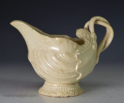Creamware pottery jug