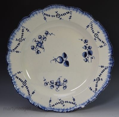 Pearlware pottery plate
