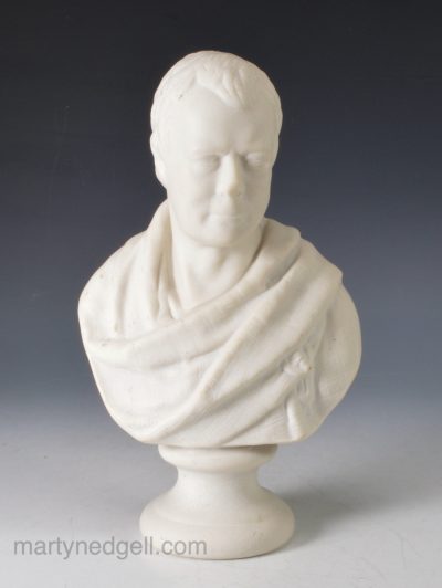 Parian bust of Sir Walter Scott, circa 1870 W. H. Goss