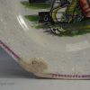Pearlware pottery child's plate celebrating the repeal of the Corn Laws in 1846