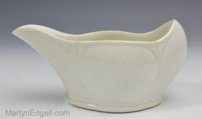 Wedgwood pearlware pap boat