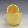 Canary yellow toy cradle