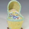 Pearlware toy cradle