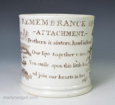 Child's pearlware mug