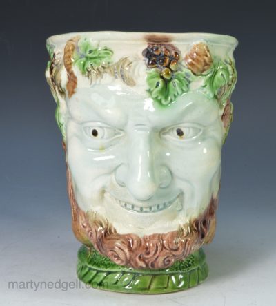 Pearlware Bacchus mug