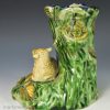 Pearlware sheep vase