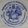 Child's pearlware plate