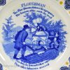 Chil's pearlware plate