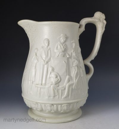Stoneware slavery jug