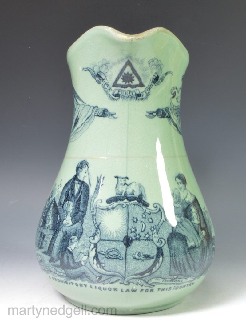 American temperance jug