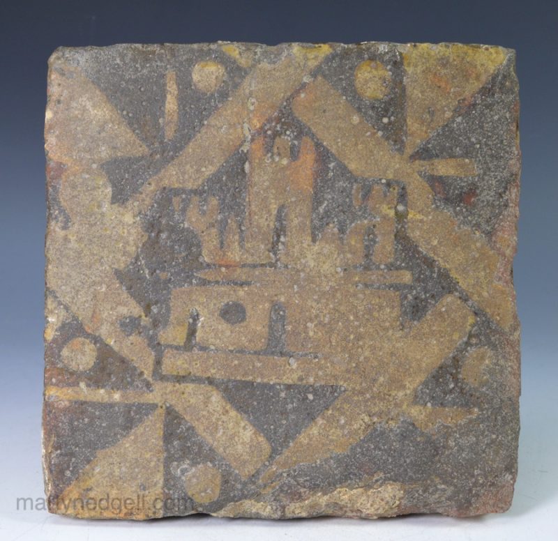 Medieval encaustic tile