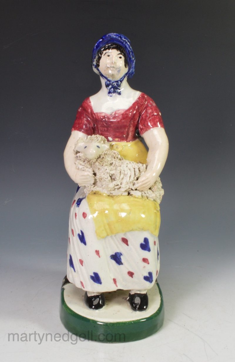 Scottish pearlware figure