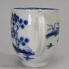 Worcester porcelain coffee cup decorated with the cannon ball pattern, circa 1765