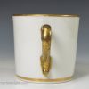 Porcelain make do coffee can with a gilded bronze handle, Thuringa, circa 1800