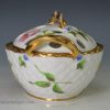Small Wedgwood bone china pot pourri, circa 1820