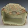 Staffordshire pearlware pottery castle spill holder, circa 1820
