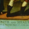 Reverse print on glass "Labour and Health", circa 1807
