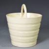 Creamware pottery piggin, circa 1780