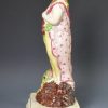 Staffordshire pearlware pottery figure of Summer, circa 1820