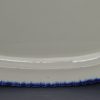 Pearlware pottery shell edge platter, circa 1800 one of three