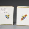 Two Herend porcelain hand painted matchbox covers, circa 1976