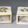 Two Herend porcelain hand painted matchbox covers, circa 1976