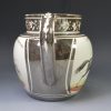 Pearlware jug decorated with Cossacks commemorating Napoleon's failed campaign in Russia and silver lustre, circa 1815