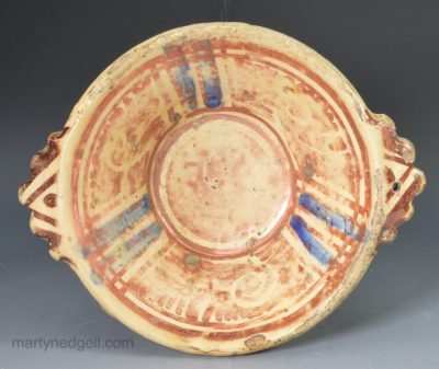 Spanish Hispano Moresque lustre bowl, circa 1650