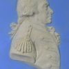 Jasperware plaque of Admiral Howe, circa 1800