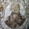 Pearlware jug decorated with prints of Admiral Nelson, circa 1805