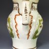 Prattware pottery jug commemorating the Duke of York and Prince Cobourg, circa 1800