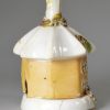 Staffordhire porcelain cottage pastille burner, circa 1840