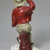 Staffordshire porcelain figure of T. E Rice in the part of Jim Crow, circa 1840