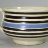 Mocha ware banded shallow cup, circa 1830