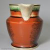 Small pearlware jug with dendritic Mocha decoration, circa 1820