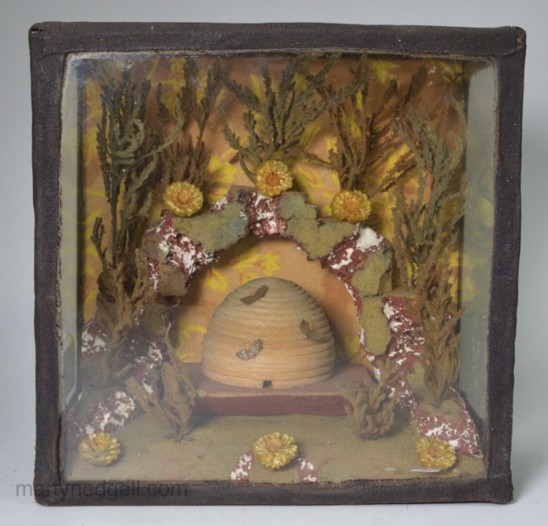 Diorama of a wax beehive, circa 1830