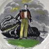 Pearlware pottery child's plate "Lord Byron", circa 1840