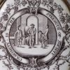 Bilston enamel plaque for the Society of the Bucks, circa 1770
