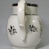 Pearlware pottery commemorative jug Nelson and Trafalgar, circa 1805