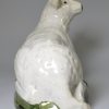 Pearlware pottery sheep, circa 1800