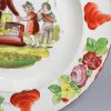 Pearlware pottery child's plate "Infancy, Youth, Manhood and Old Age", circa 1820
