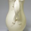 Creamware pottery jug decorated with a print in black, circa 1790