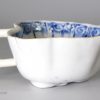 Lowestoft porcelain butter boat, circa 1760