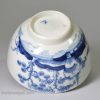 Worcester porcelain teabowl, circa 1765